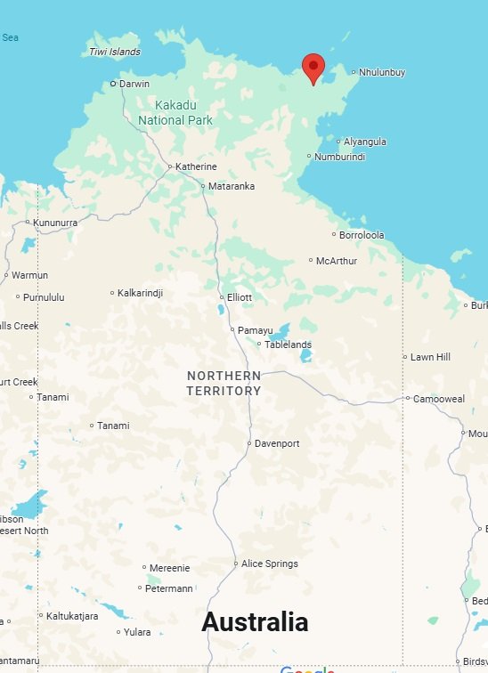 Gapuwiyak is located approximately 500km east of Darwin, on the shore of Lake Evella.
