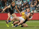 Harley Reid gave away six free against Port.