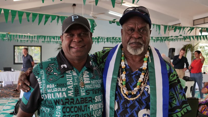 Uncle Pabai Pabai and Uncle Paul Kabai.