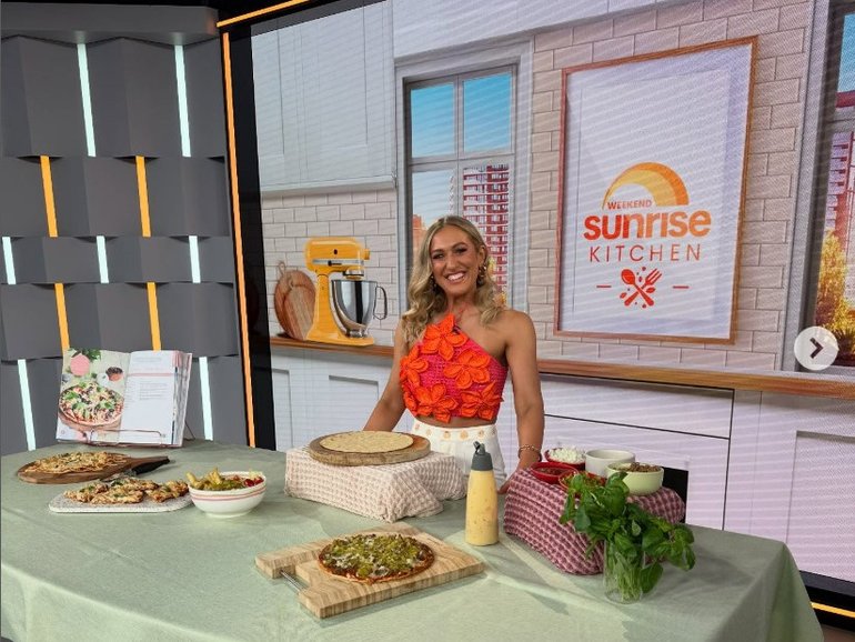 Lucinda Porcelli shared three recipes on Sunrise. 