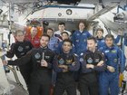 Astronauts Peggy Whitson, Tibor Kapu, Shubhanshu Shukla and Slawosz Uznanski-Wisniewski are back.