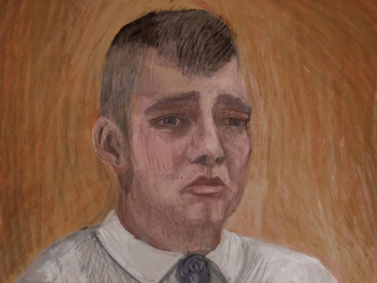 Lachlan Young is standing trial accused of murdering former girlfriend Hannah McGuire.