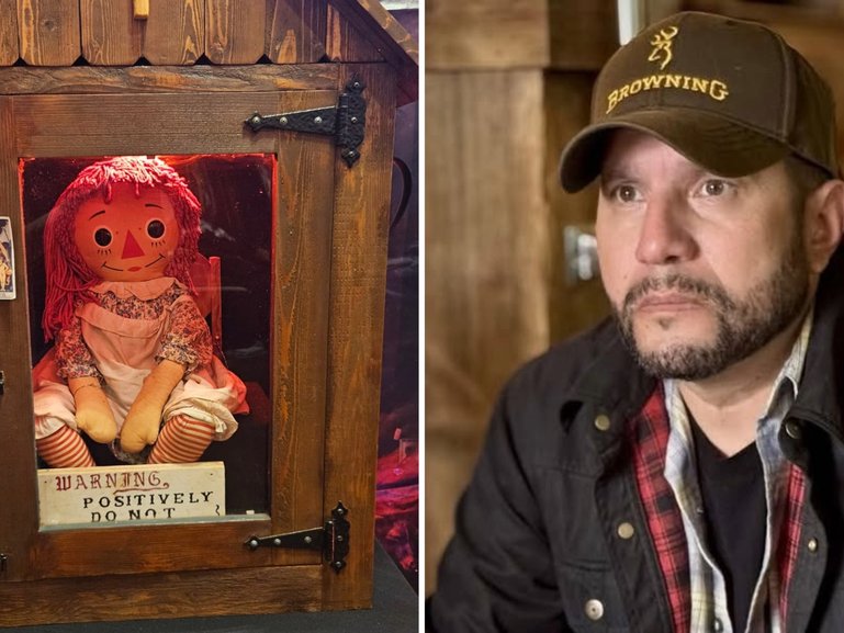Paranormal investigator Dan Rivera died suddenly during a tour with 'haunted' doll Annabelle.