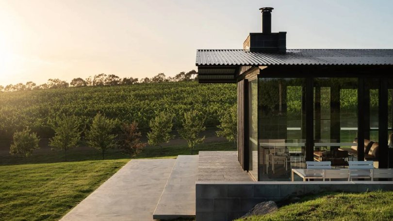 Tolpuddle Tasting Room by Tanner Architects. Pic: Adam Gibson and Dearna Bond.
