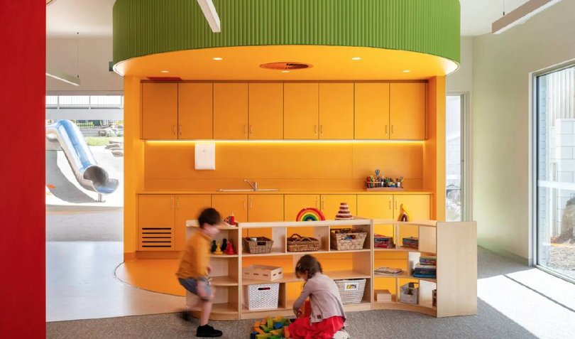 Alma Street Childcare Centre by 1+2 Architecture. Pic: Adam Gibson.