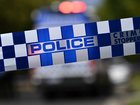 A major search operation is underway on the New South Wales Central Coast after a man armed with a knife rammed his car into a police vehicle and fled the scene.  (Joel Carrett/AAP PHOTOS)