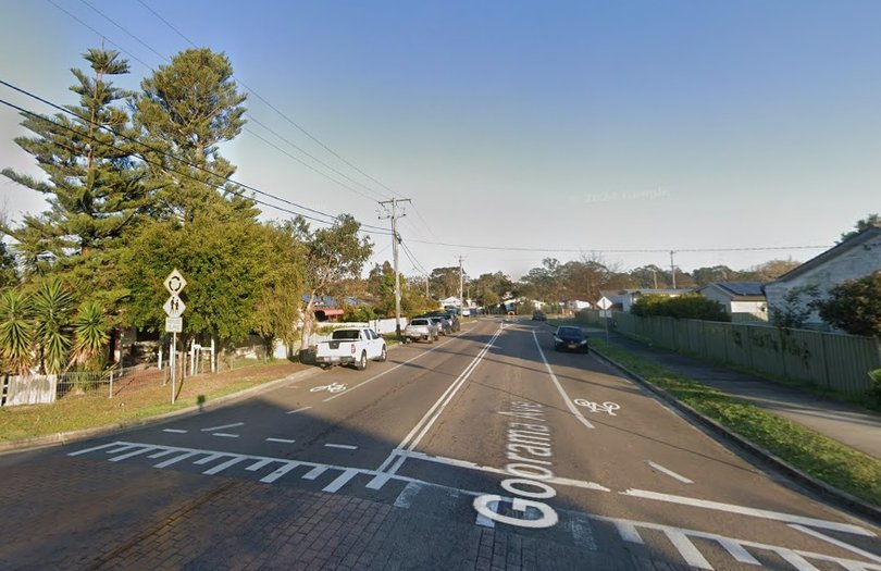 Police were called to Goorama Avenue, San Remo, on Thursday morning after a man armed with a knife was standing in the middle of the road.