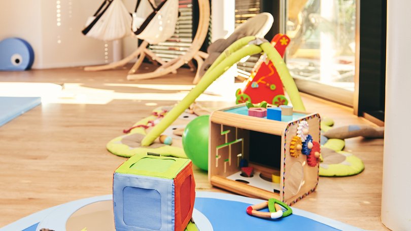 Police say the offence happened at a Tingalpa child care facility on 10 July.