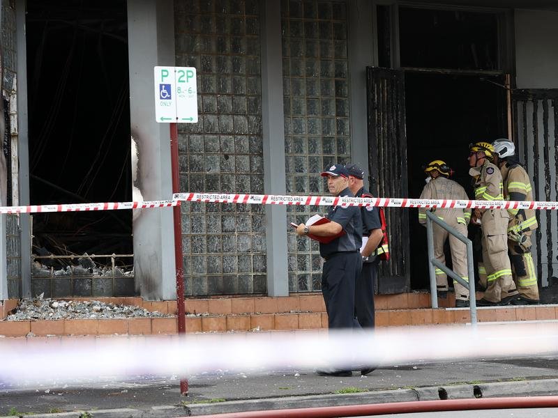 Victorian and national leaders condemned the arson attack on a Melbourne synagogue.