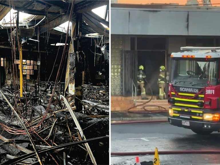 Counterterrorism police have charged a man over his alleged involvement in the theft of a car connected to a synagogue firebombing.