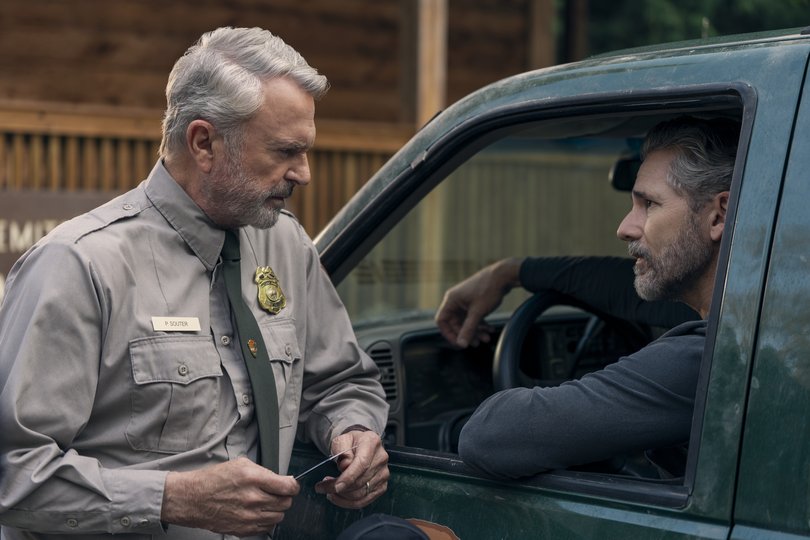 Sam Neill and Eric Bana in Untamed.