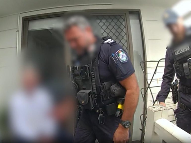 Jaye Lee Walton is charged with domestic violence-related manslaughter over his baby son's death. (HANDOUT/QUEENSLAND POLICE SERVICE)