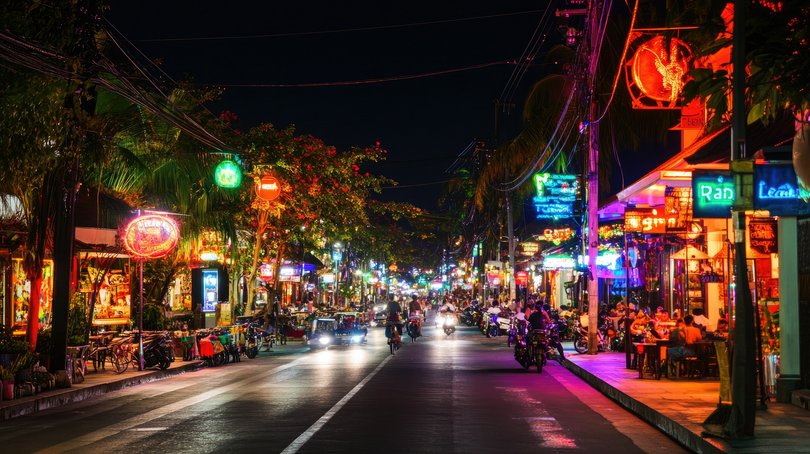The vibrant nightlife of Seminyak attracts crowds of tourist which often leads to congestion in the area. 