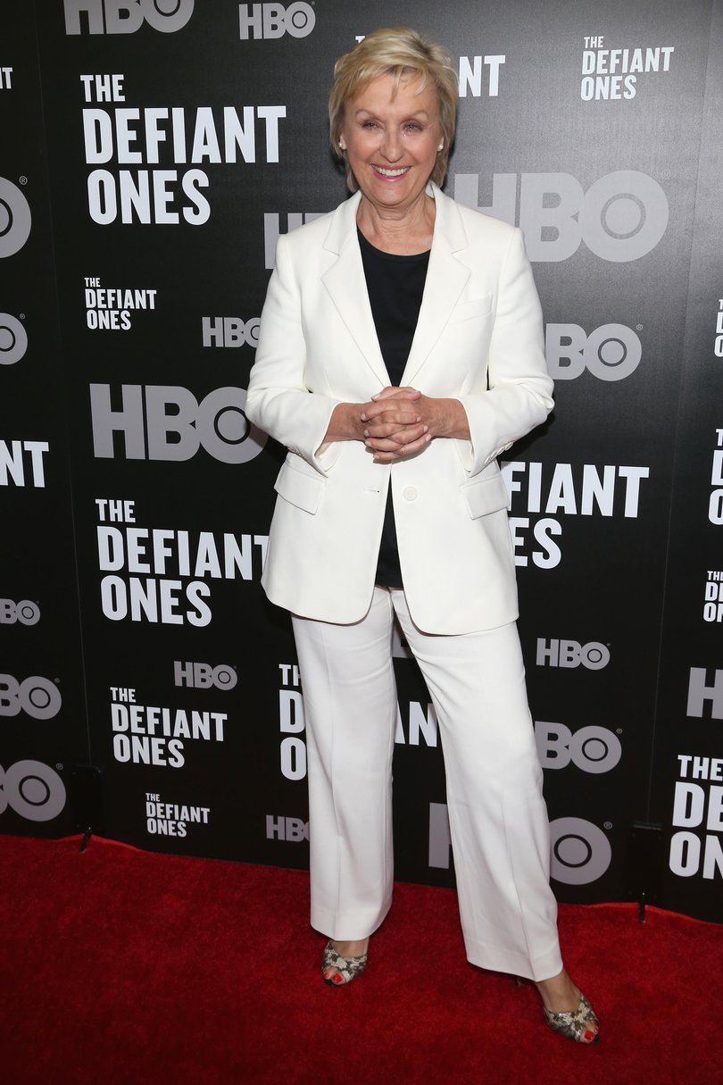 Tina Brown attends ‘The Defiant Ones’ New York premiere.