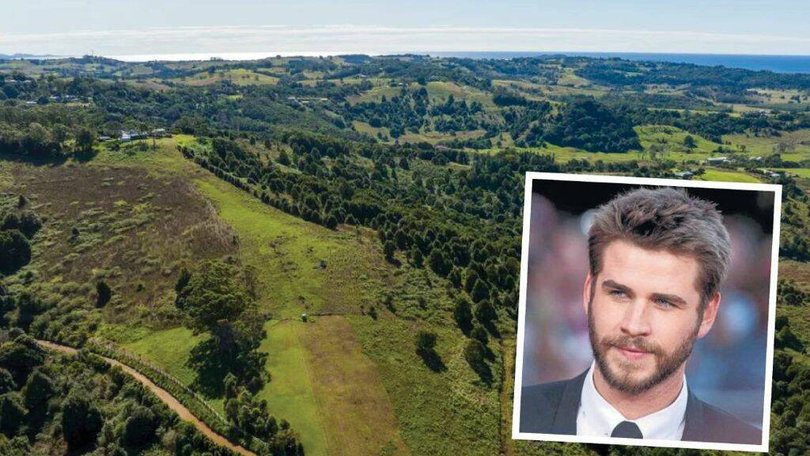 Liam Hemsworth has submitted plans to construct a sprawling estate near Byron Bay at a cost of $14.5 million.