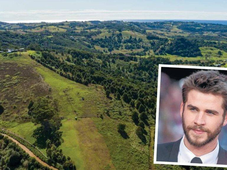 Liam Hemsworth has submitted plans to construct a sprawling estate near Byron Bay at a cost of $14.5 million.