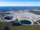 The Ekati diamond mine in Canada's Artic Circle.