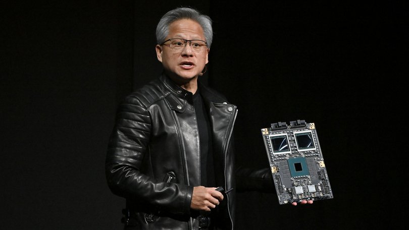 Jensen Huang, co-founder and chief executive officer of Nvidia Corp.