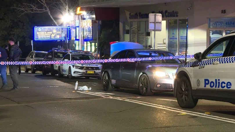 A man has been found lying on a road seriously injured following an alleged road rage incident in Punchbowl, Sydney.