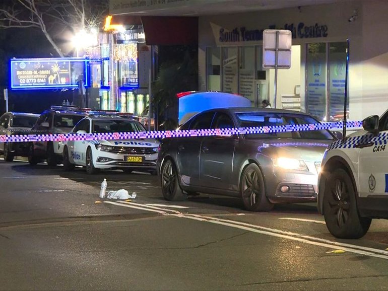 A man has been found lying on a road seriously injured following an alleged road rage incident in Punchbowl, Sydney.