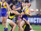 Harley Reid tried hard but West Coast were no match for Richmond.