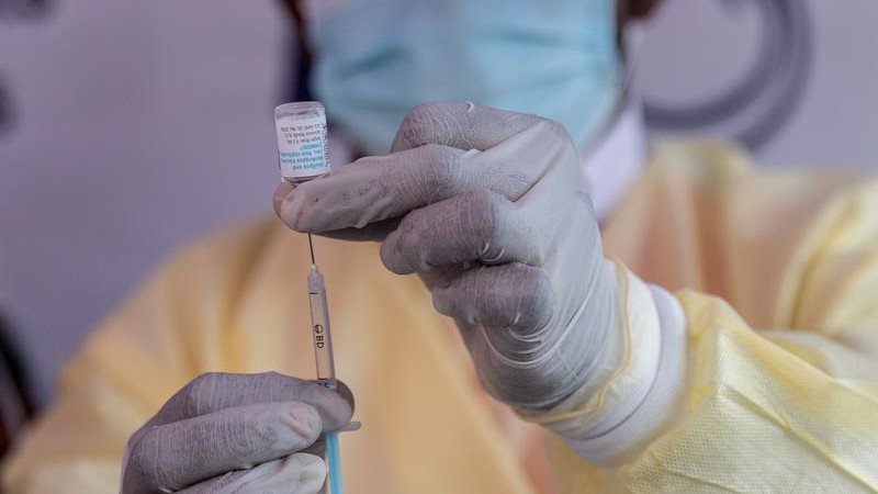 Around 40 hospital staff had some contact with a man infected with a rare strain of the mpox virus.