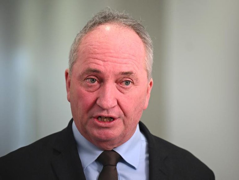 Nationals MP Barnaby Joyce has described the Newspoll figures.