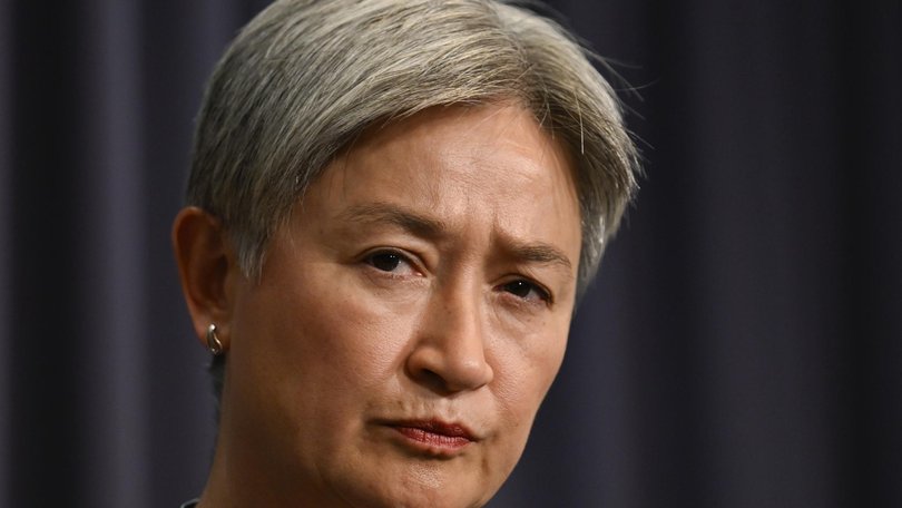 Foreign Minister Penny Wong said the program provided a pathway ‘as climate impacts worsen’. Picture: NewsWire / Martin Ollman