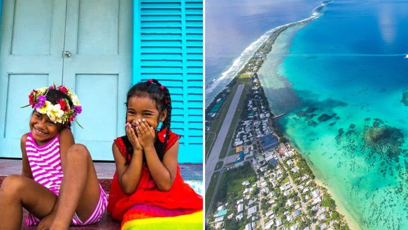 A new visa program for Pacific nations has led to one country’s population applying in droves to flee their climate-exposed island.