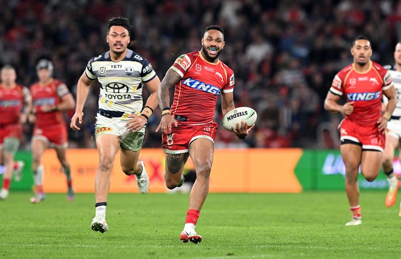 Hamiso Tabuai-Fidow has been at the forefront of the Dolphins strong run.