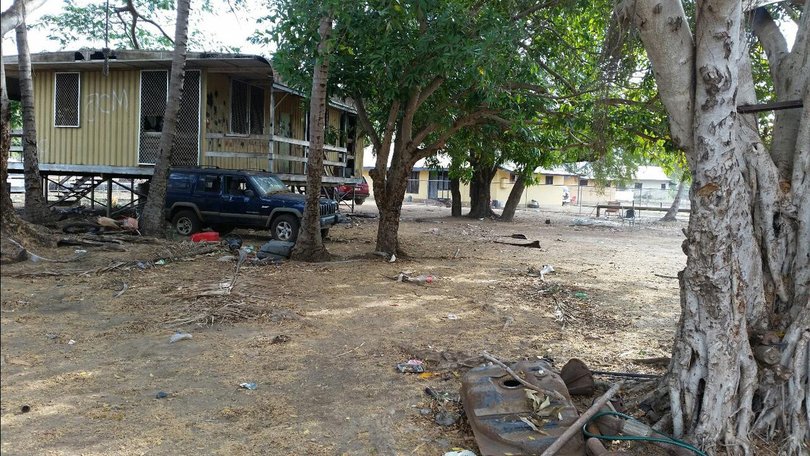 A man has been arrested after a woman was speared in the head at a remote island community. (HANDOUT/NORTHERN TERRITORY POLICE)