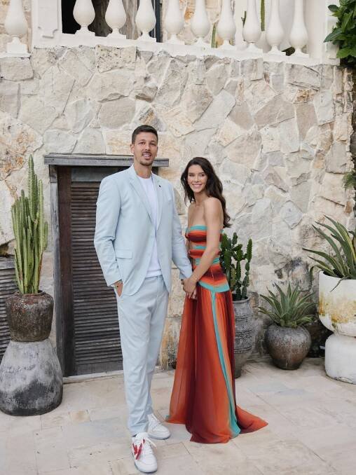Brittany Hockley with her husband, Ben Siegrist. Picture Instagram