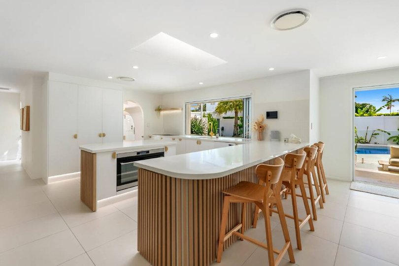 The kitchen.