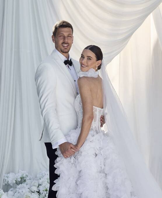 The couple wed in Bali in June. Picture Instagram