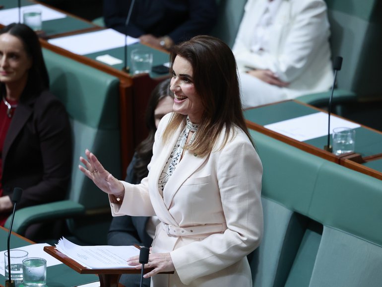 New Member for Dickson Ali France MP makes her debut speech in the House of Representatives.