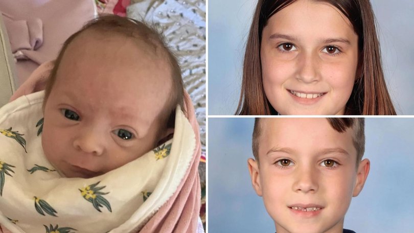 Police are urgently searching for three children who have been missing from the Gold Coast for almost a week.