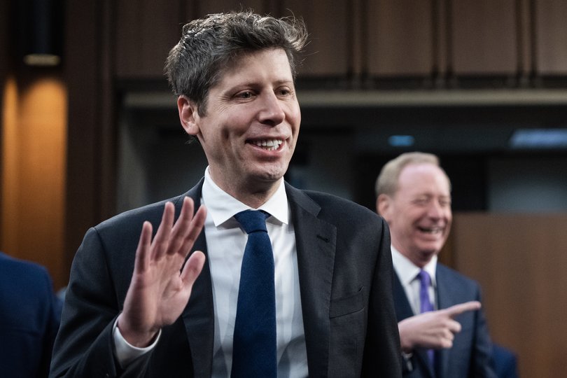 Sam Altman, the co-founder of OpenAI. 