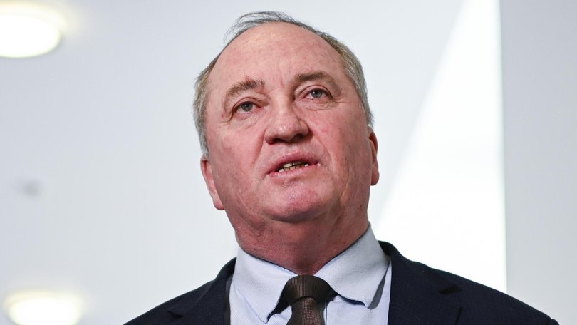 Nationals MP Barnaby Joyce is leading a backbench rebellion on net zero.