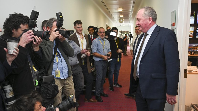 Nationals MP Barnaby Joyce is leading a backbench rebellion on net zero.
