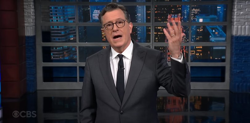 Stephen Colbert’s show has been cancelled.