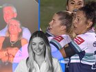 NRLW Cowboys Makenzie Weale and Tallisha Harden stole the show with their Coldplay Kiss Cam celebration.