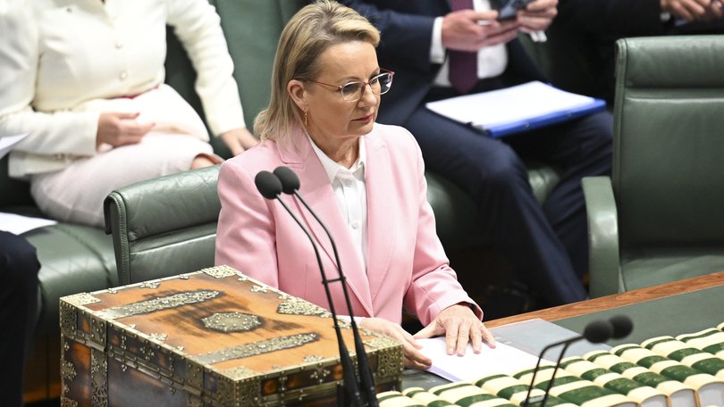 Leader of the Opposition Sussan Ley during Question Time at Parliament House in Canberra.