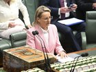 Leader of the Opposition Sussan Ley during Question Time at Parliament House in Canberra. 