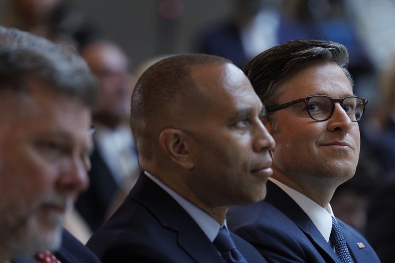 House Minority Leader Hakeem Jeffries (D-New York).