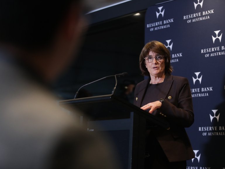Reserve Bank Governor Michele Bullock.