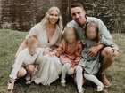 Paul Matts with his wife Danni and their kids. GoFundMe