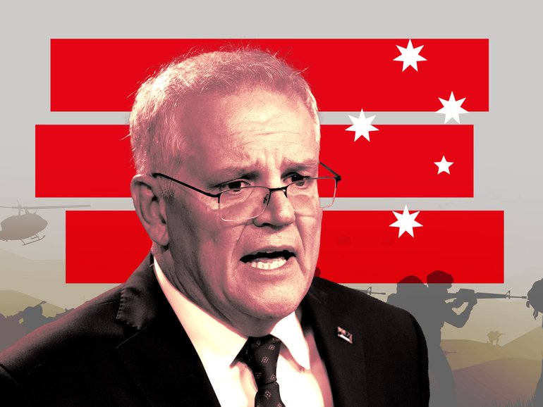 Former Prime Minister Scott Morrison has urged the United States to deepen its alliance with Australia to deter the rising military threat from China. 