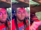 Phone footage from the arrest has gone viral online.