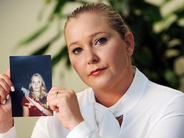 Epstein sex trafficking survivor Virginia Giuffre. 
