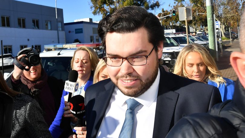 Mr Lehrmann is facing two counts of rape stemming from an alleged incident in Toowoomba back in 2021. Picture: NewsWire / John Gass